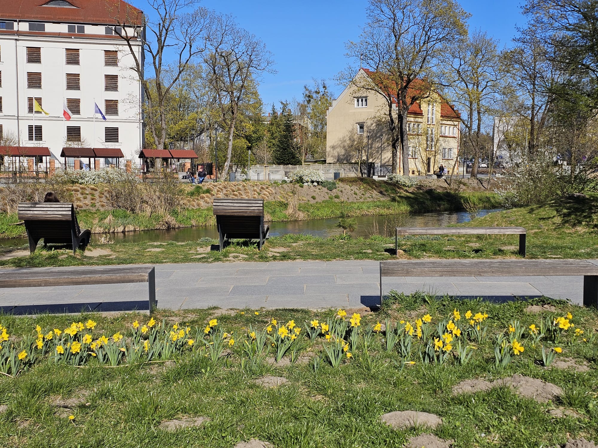 Żółto na bulwarach