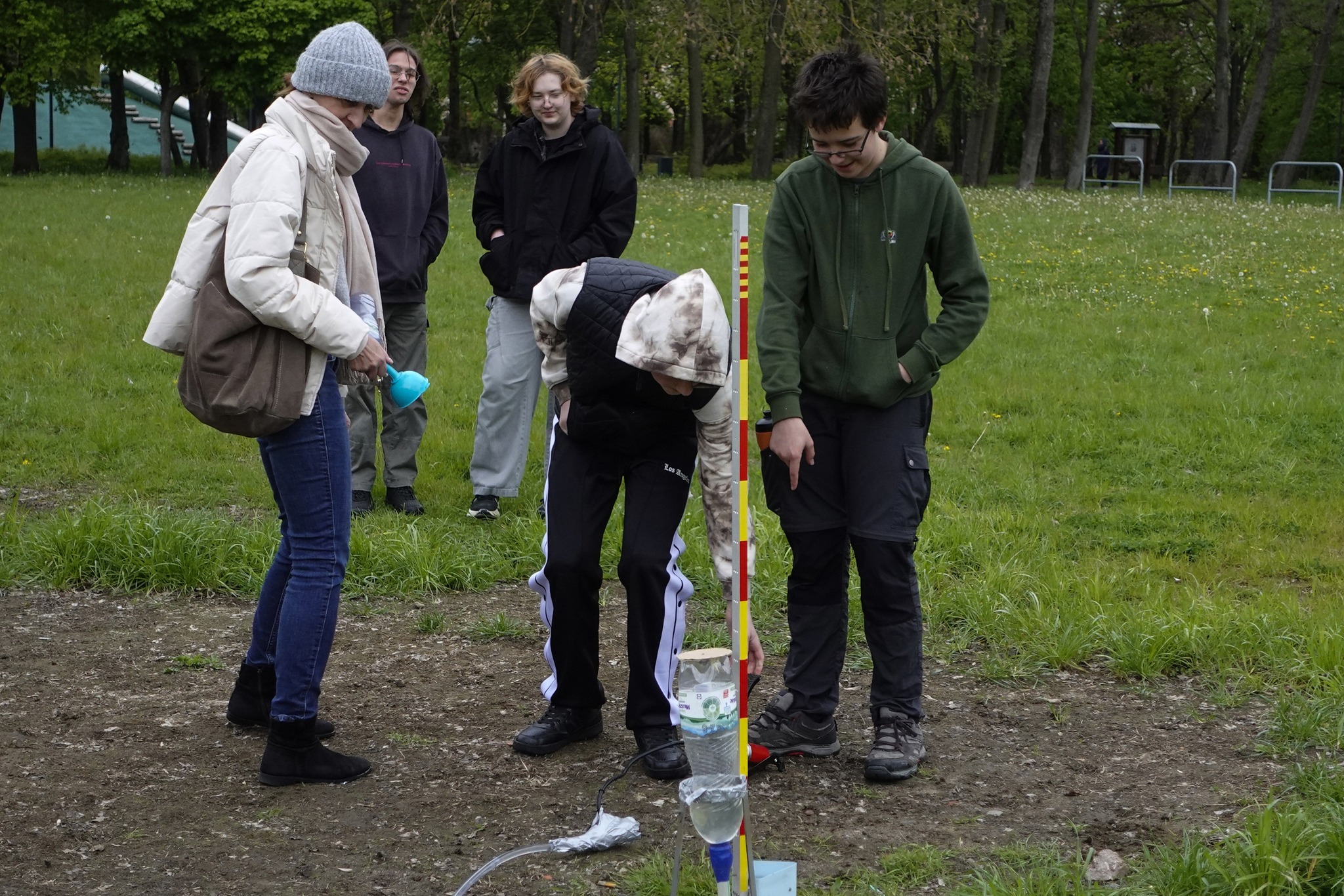 Rakiety leciały do nieba