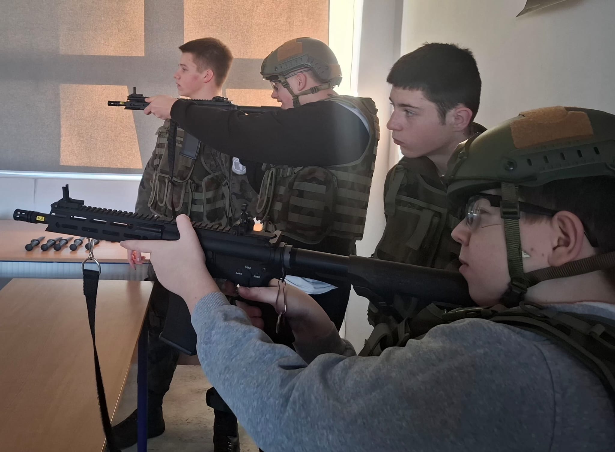 Warsztaty z naszymi kadetami