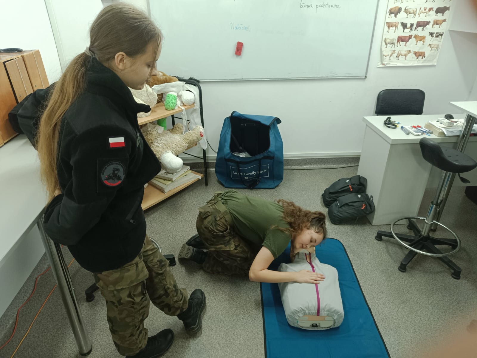 Pierwsza pomoc w 1 klasie