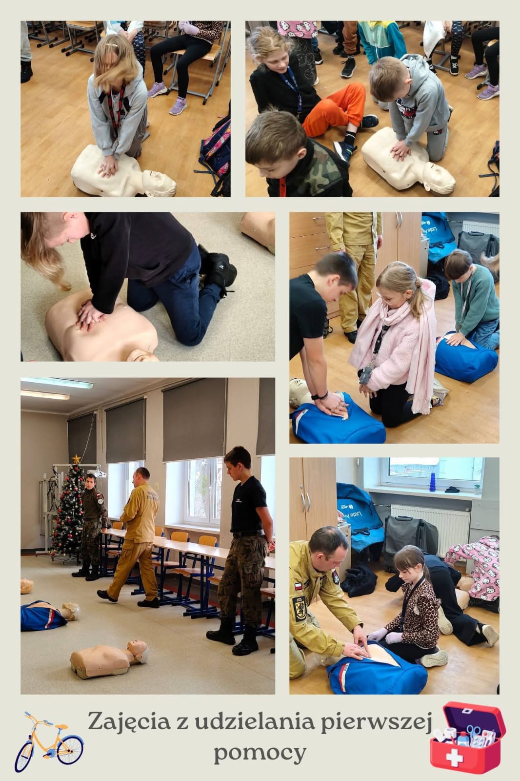 Krystian uczył dzieci