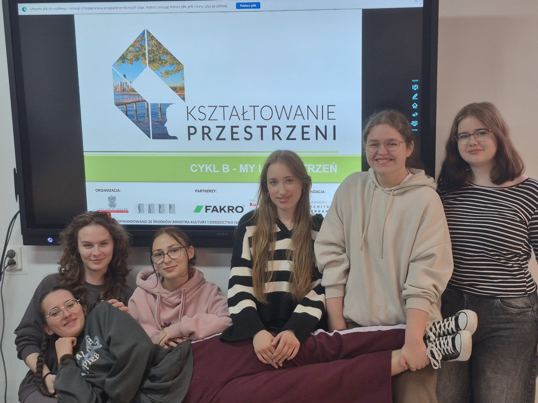 Uczą się tworzyć przestrzeń