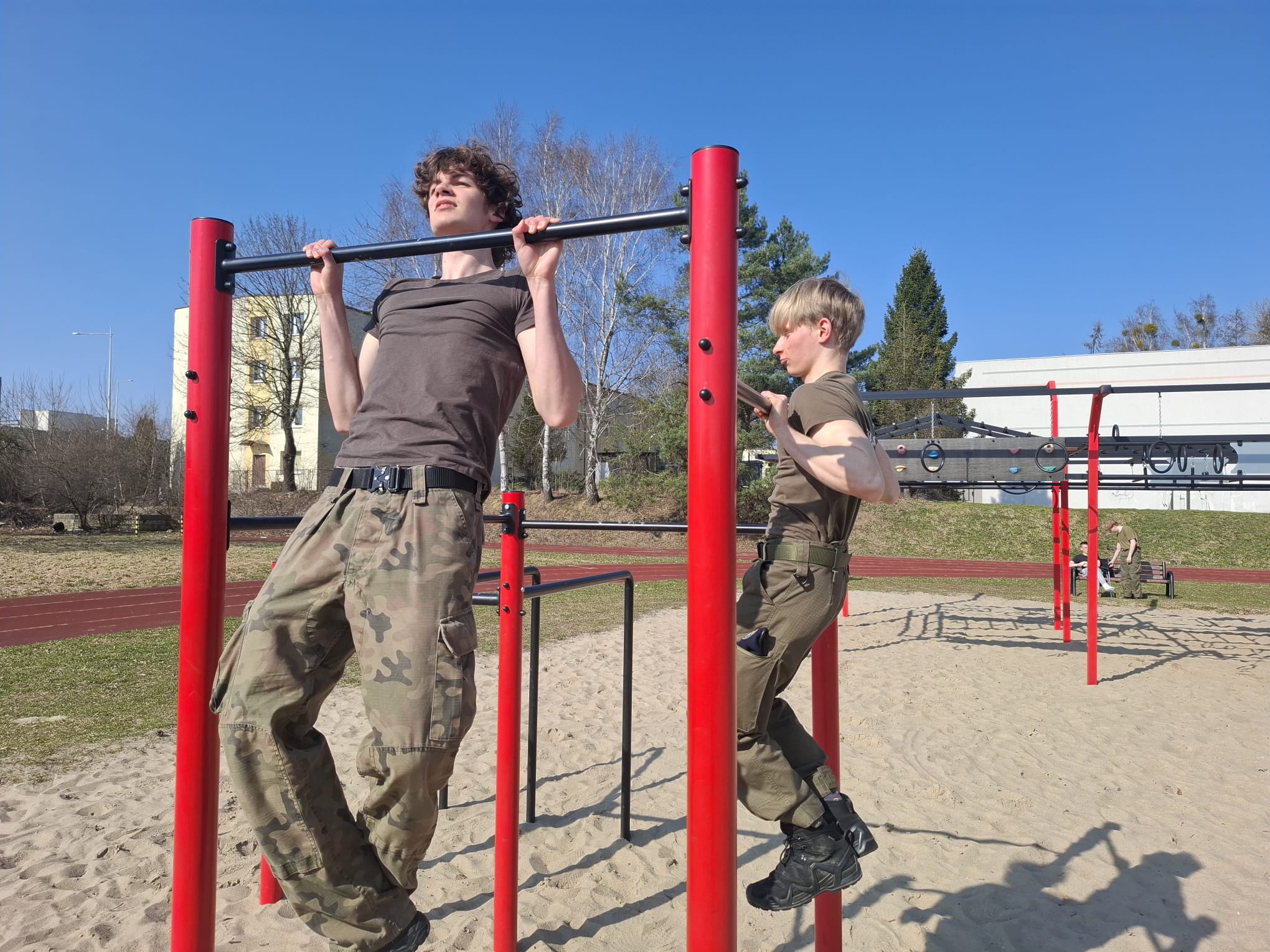 Kadeci trenują jak żołnierze